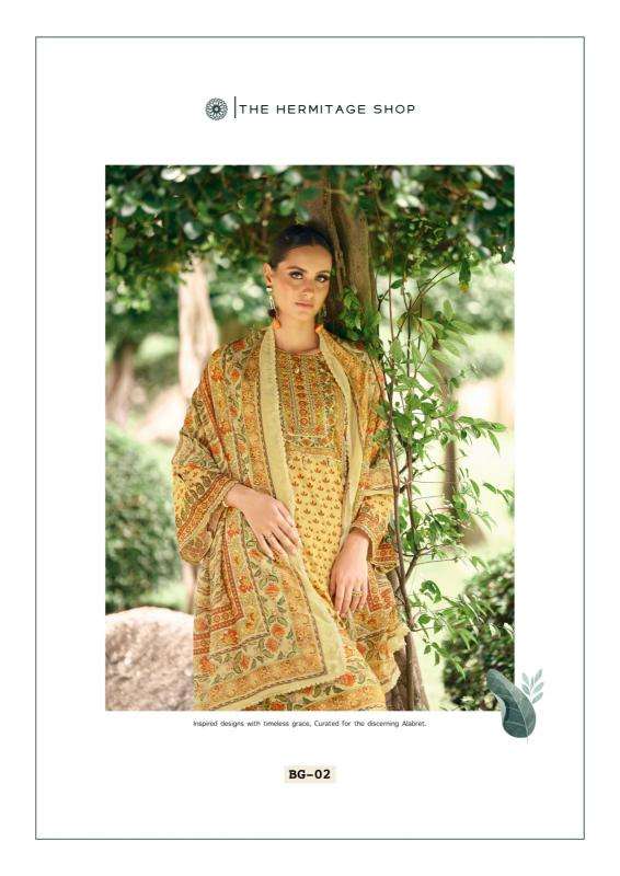 The hermitage shop bagh edition 4 Printed dress materials wholesale