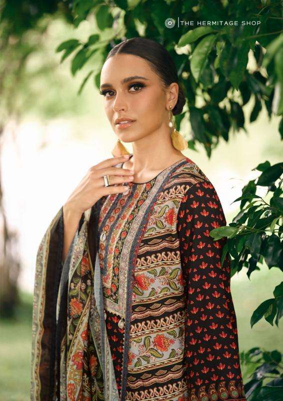 The hermitage shop bagh edition 4 Printed dress materials wholesale