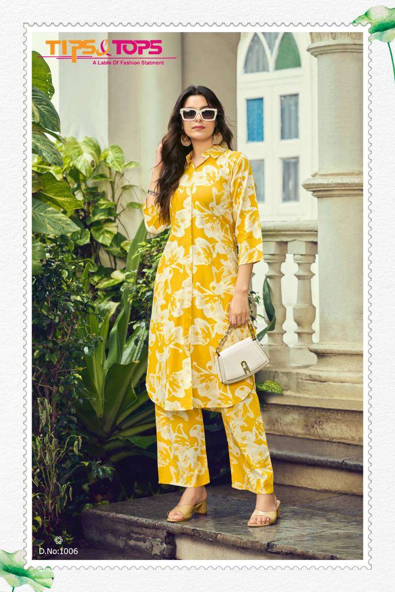 Tips And Tops Barbie Co Ord Set Vol 1 Kurti manufacturer