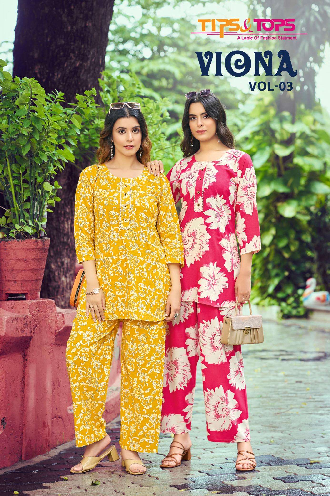 Tips & tops viona vol 3 indian kurti sets