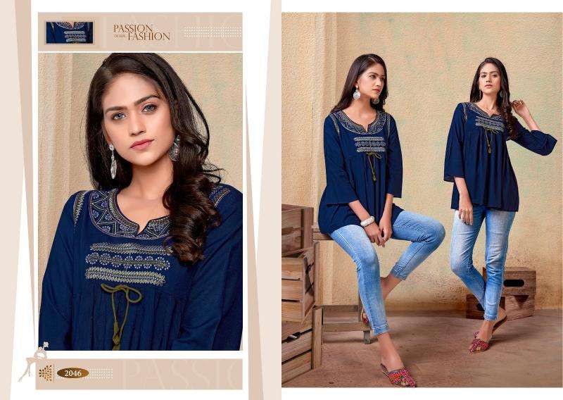 Vardan designer nora vol 2 Kurti manufacturers in India