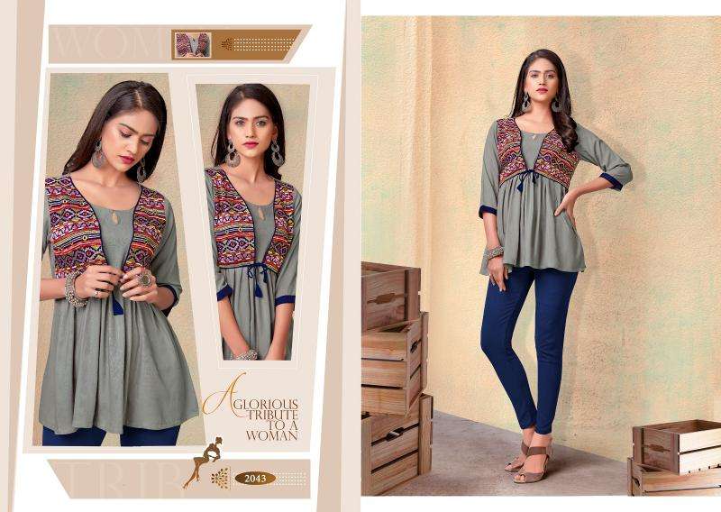 Vardan designer nora vol 2 Kurti manufacturers in India