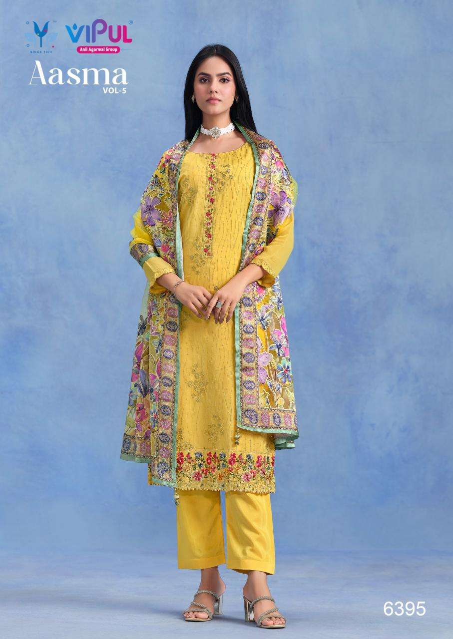 Vipul aasma vol 5 Wholesale dress materials in Mumbai