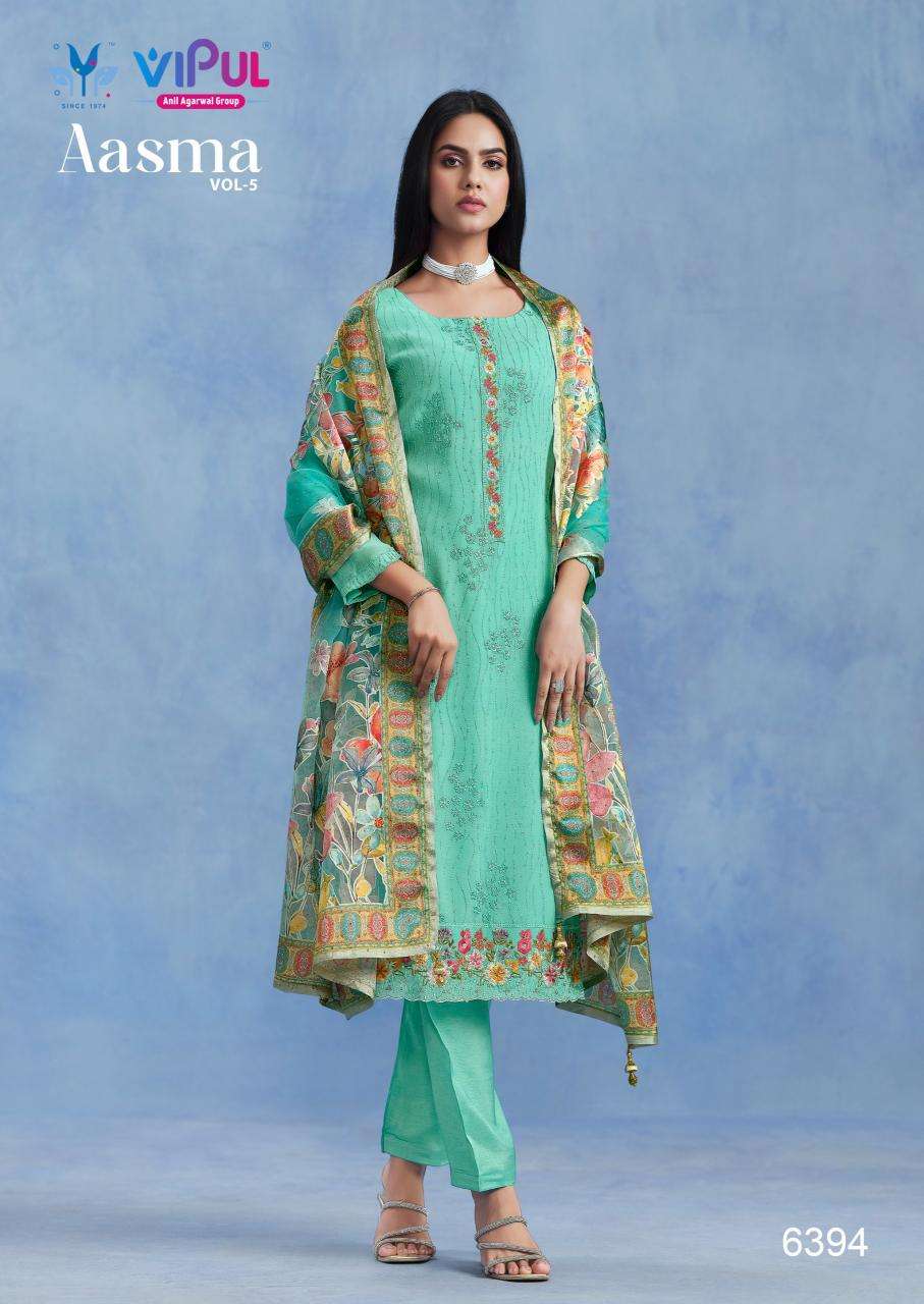 Vipul aasma vol 5 Wholesale dress materials in Mumbai