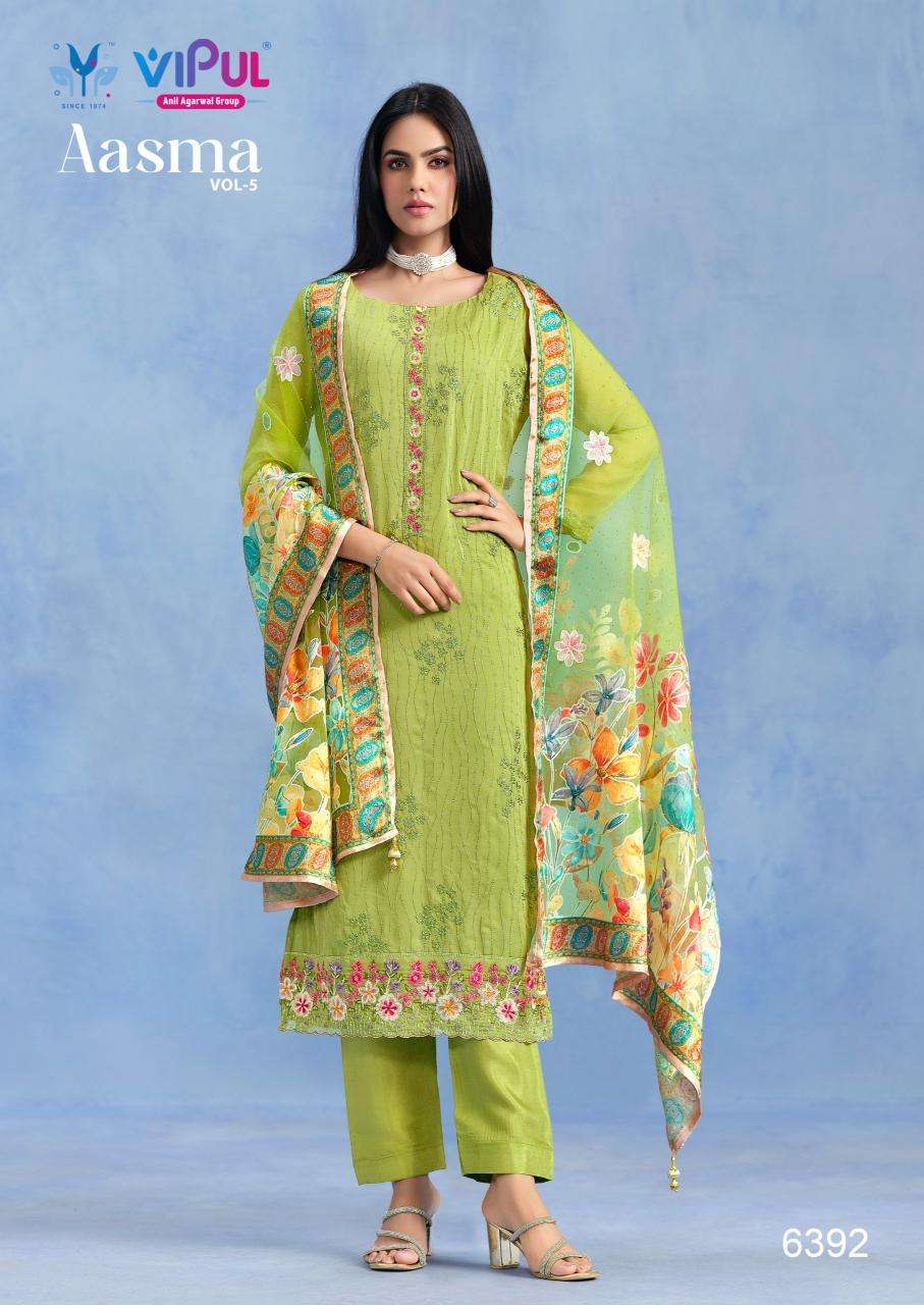 Vipul aasma vol 5 Wholesale dress materials in Mumbai