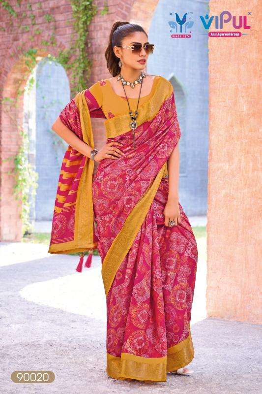Vipul kashmir Latest saree wholesalers in India