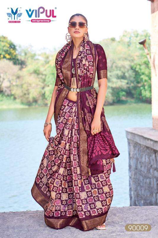Vipul kashmir Latest saree wholesalers in India
