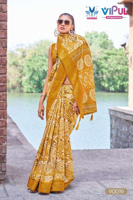Vipul kashmir Latest saree wholesalers in India