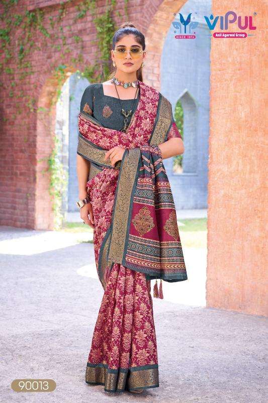 Vipul kashmir Latest saree wholesalers in India