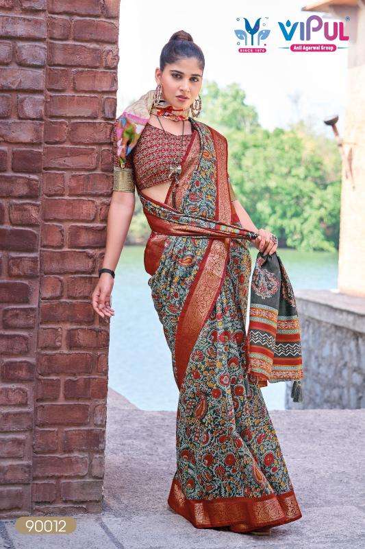 Vipul kashmir Latest saree wholesalers in India