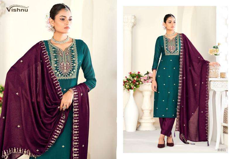 Vishnu sanwali vol 2 Wholesale dress materials for boutique