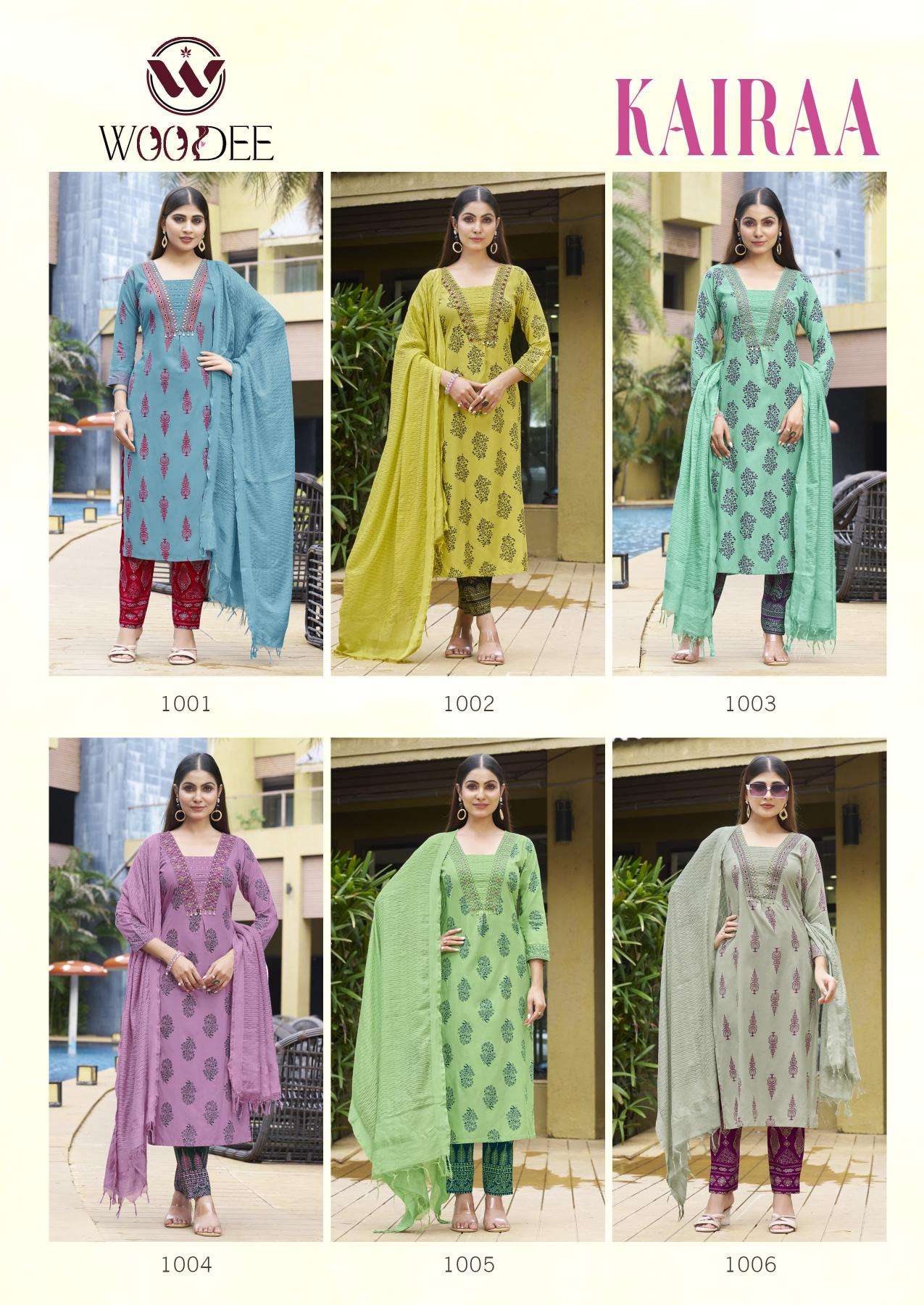Woodee kairaa Trendy kurtis at wholesale prices