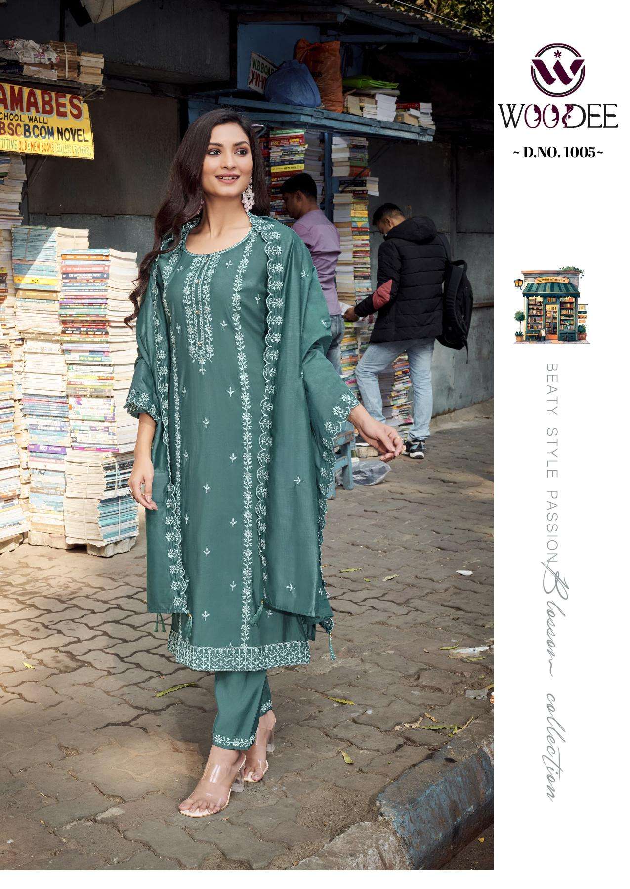Woodee kolkata south indian silk kurti