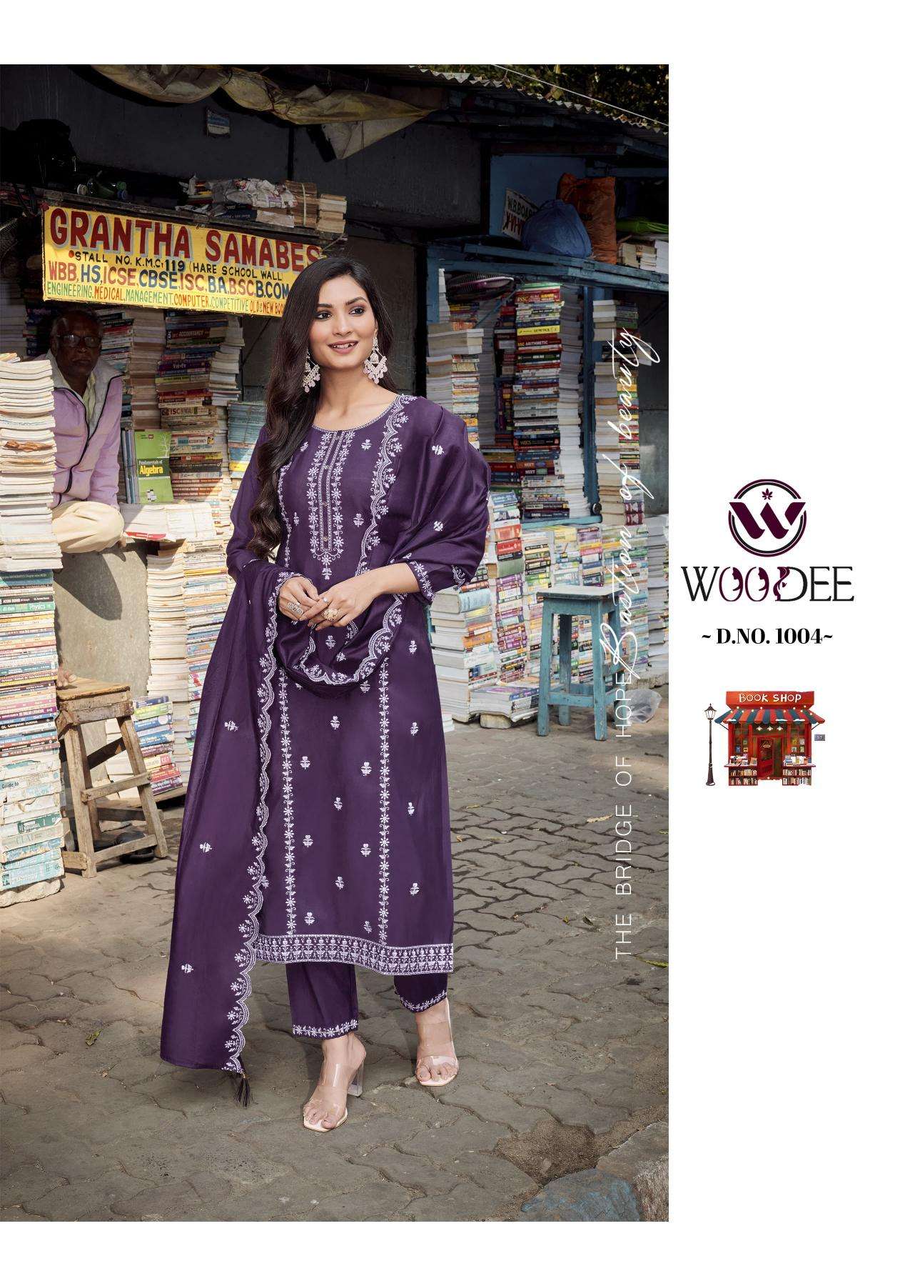 Woodee kolkata south indian silk kurti