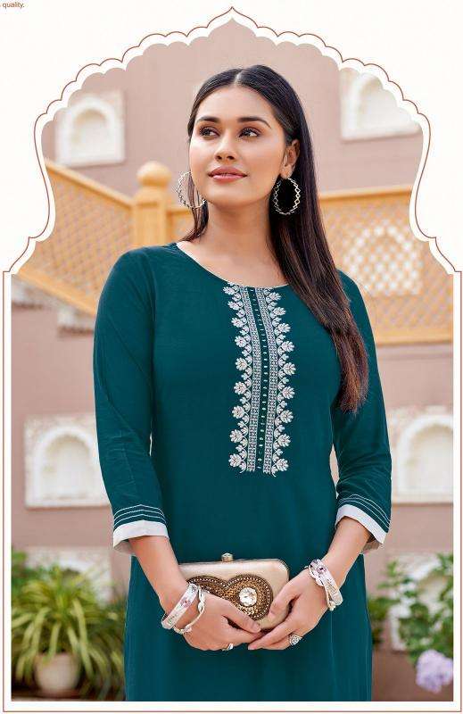Wooglee barbella vol 13 Ladies Kurti wholesale