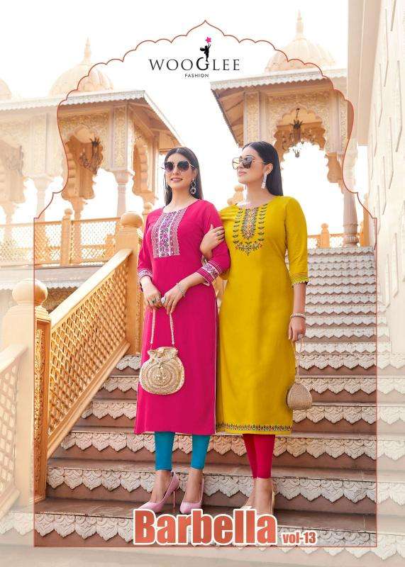 Wooglee barbella vol 13 Ladies Kurti wholesale