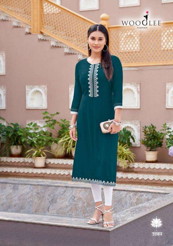 Wooglee barbella vol 13 Ladies Kurti wholesale