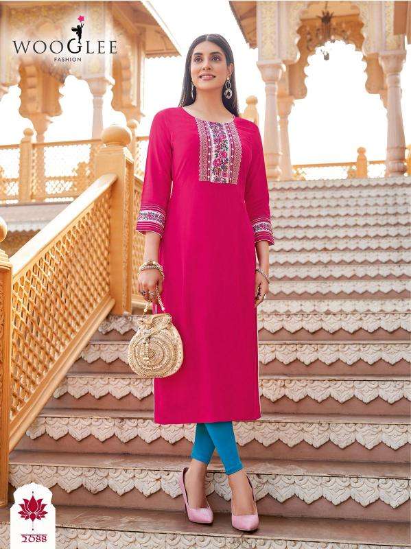 Wooglee barbella vol 13 Ladies Kurti wholesale