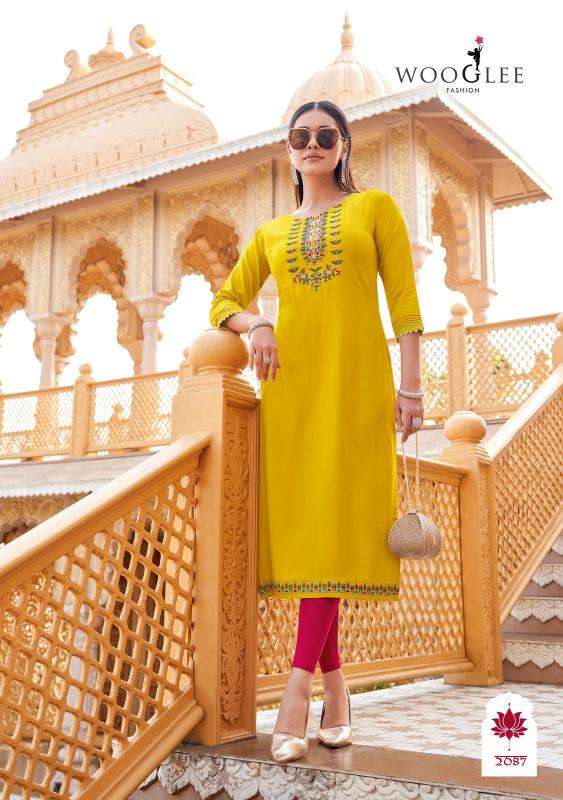 Wooglee barbella vol 13 Ladies Kurti wholesale