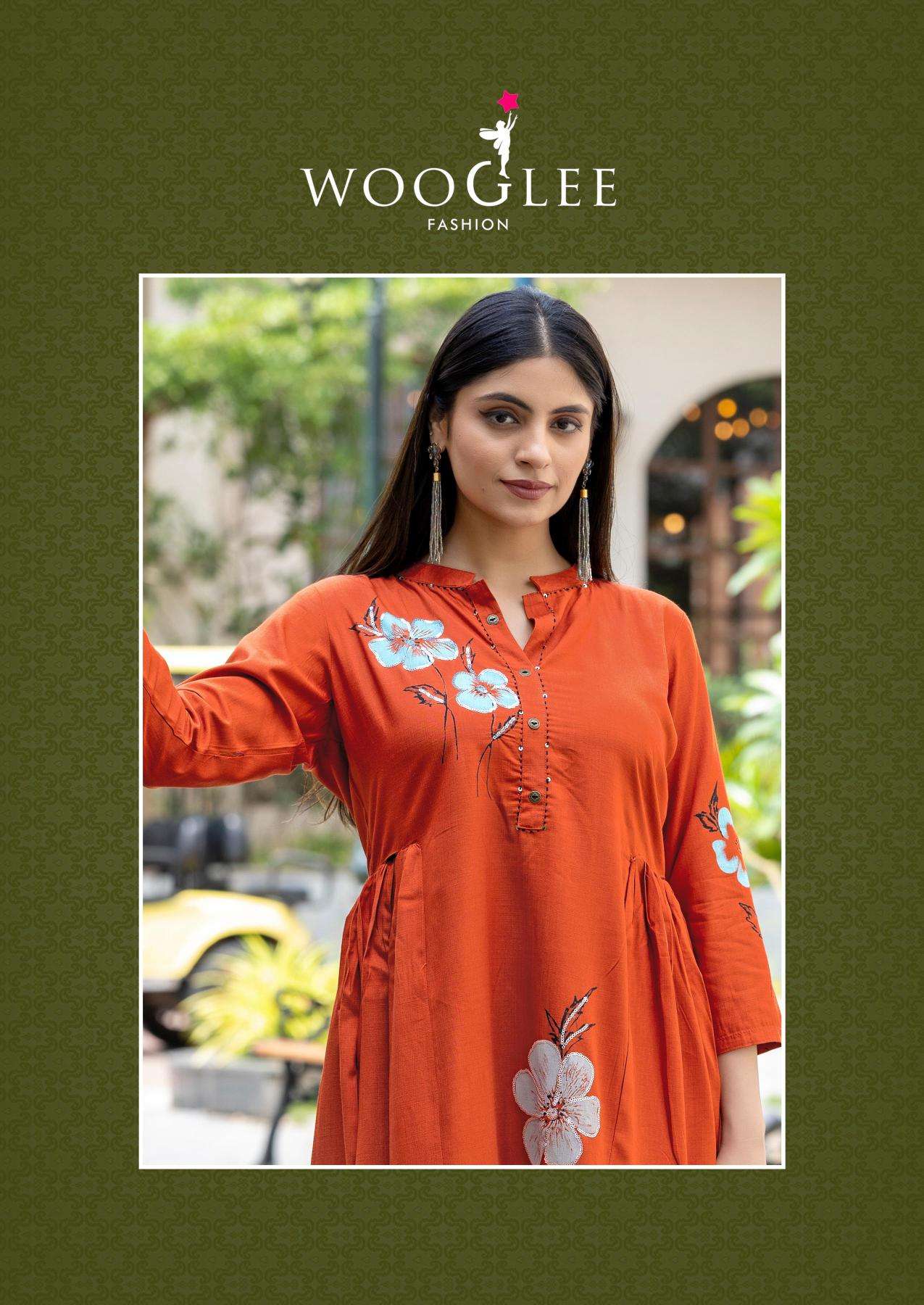 Wooglee tulip vol 2 co ord set Wholesale kurtis online
