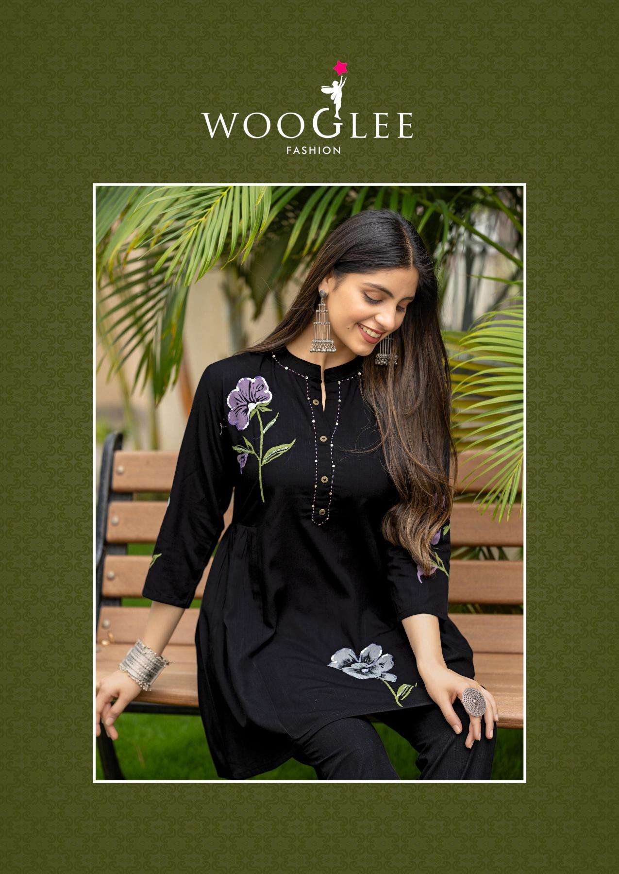Wooglee tulip vol 2 co ord set Wholesale kurtis online