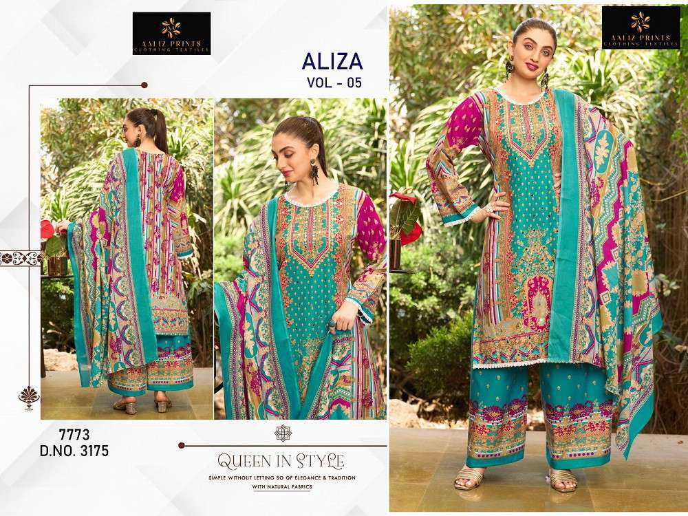 Aaliz Aaliza Vol 5 Indian dress material wholesalers