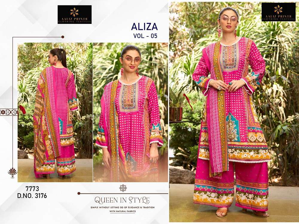 Aaliz Aaliza Vol 5 Indian dress material wholesalers