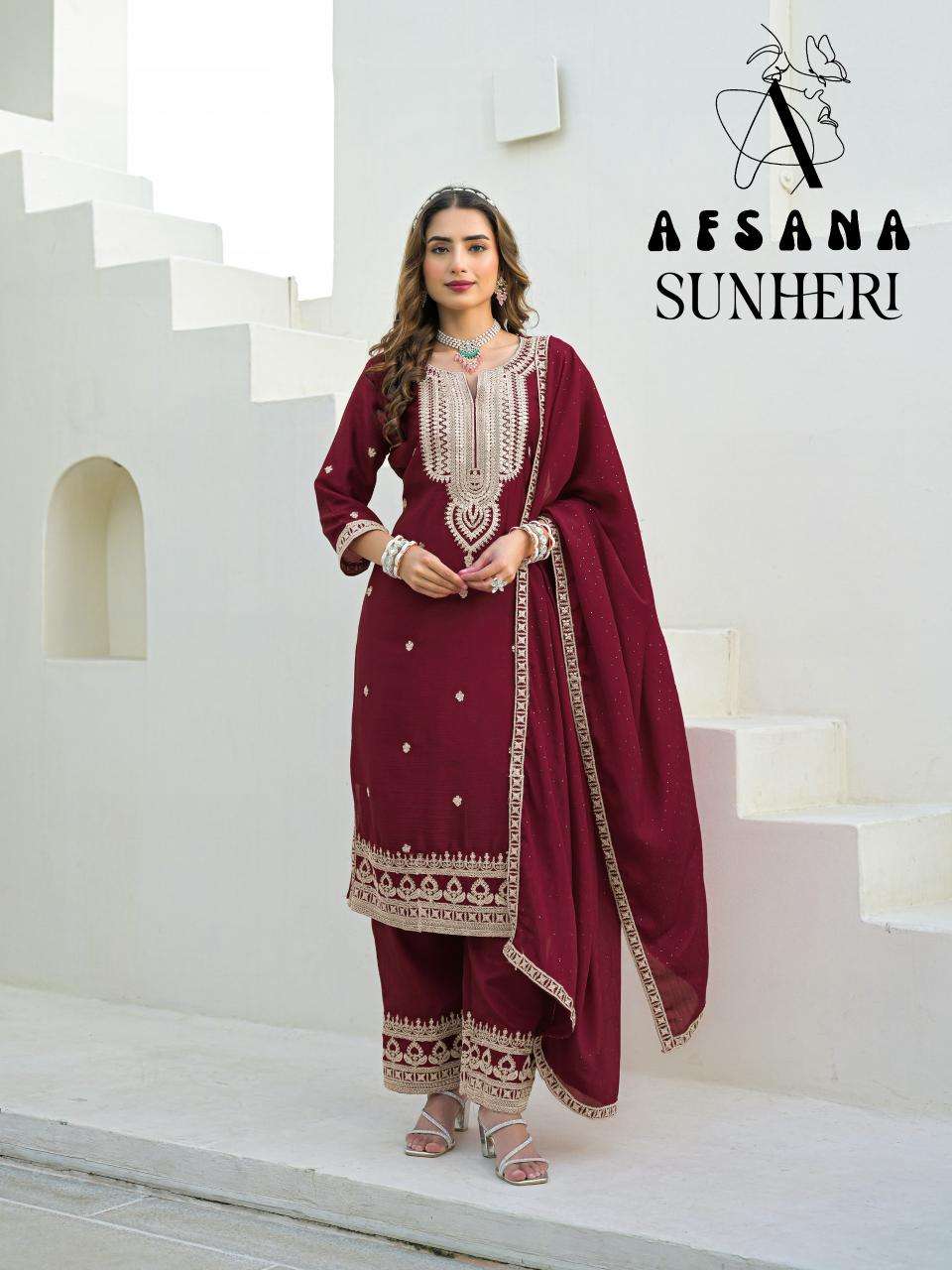 Afsana sunheri Salwar Kameez wholesale in Gujarat