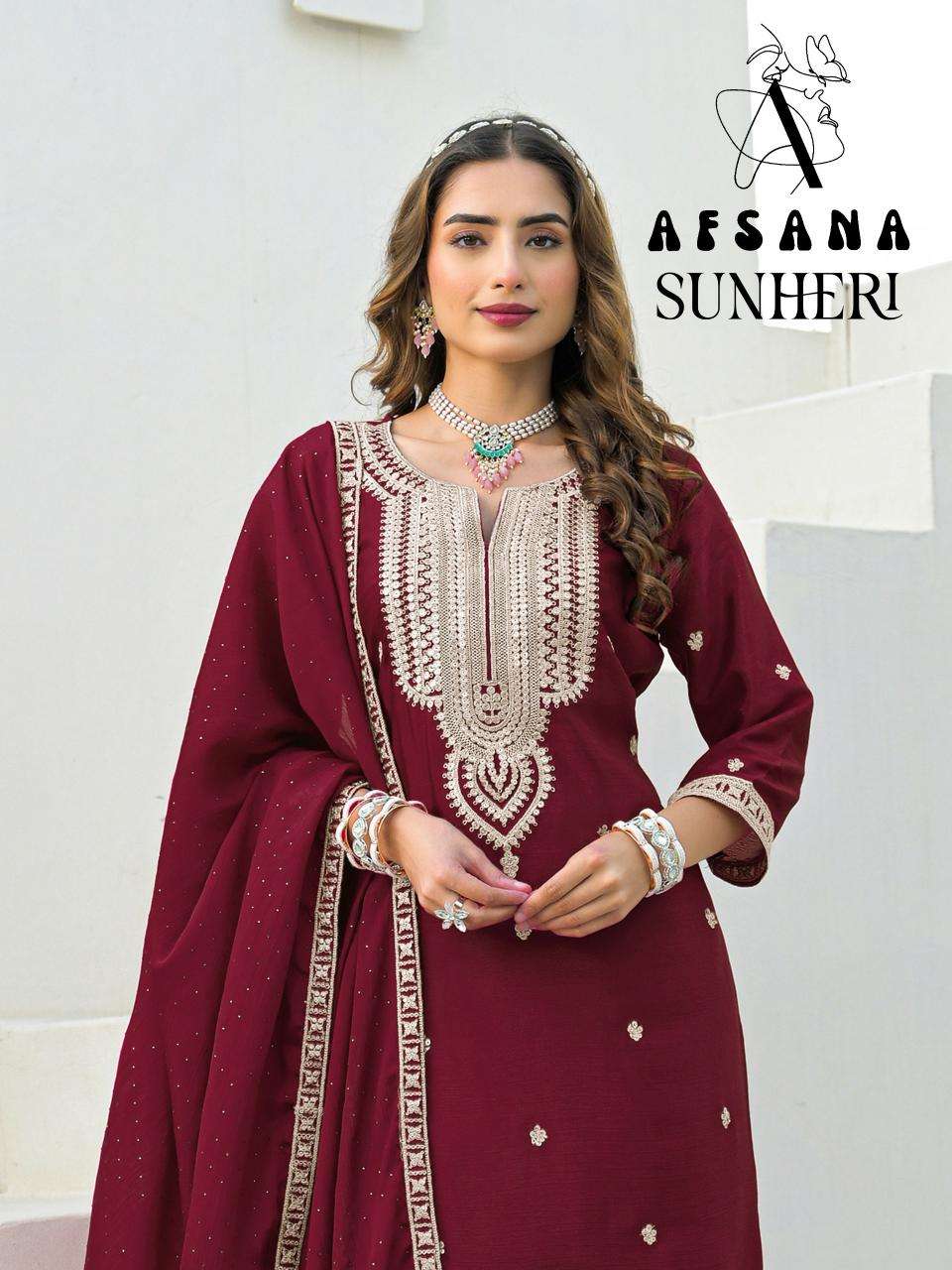 Afsana sunheri Salwar Kameez wholesale in Gujarat