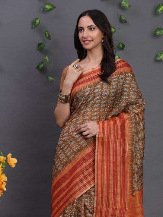 Akshara bhagalpuri tussar art silk Bulk saree manufacturers
