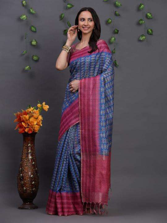 Akshara bhagalpuri tussar art silk Bulk saree manufacturers