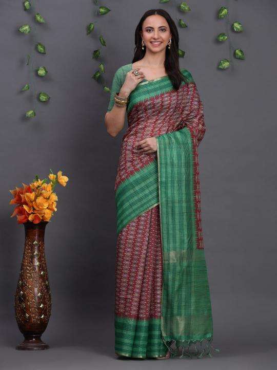 Akshara bhagalpuri tussar art silk Bulk saree manufacturers