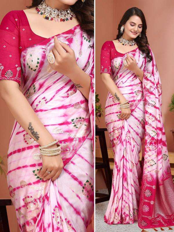 Akshara rajasthani rainbow shibhori Wholesale Saree supplier in surat