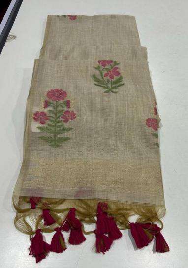 Akshara soft muga cotton Saree Wholesalers in Surat