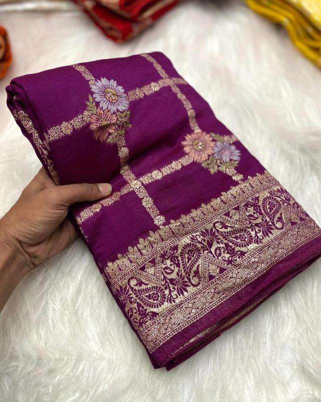 Akshara soft russian silk Wholesale Saree Distributor