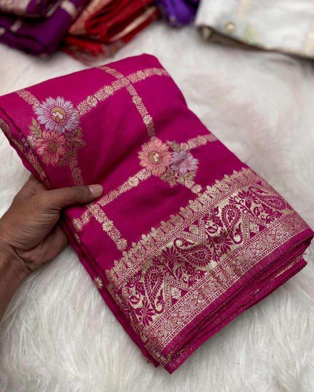 Akshara soft russian silk Wholesale Saree Distributor