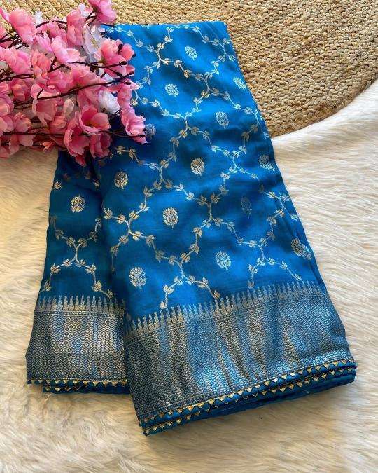 Akshara soft russian silk Wholesale saree market in India