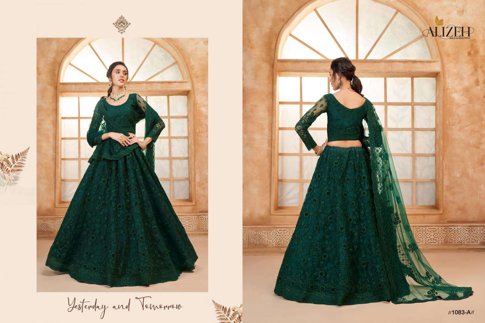 Alizeh Bridal Heritage Vol 3 High-quality Lehengha choli at wholesale rate