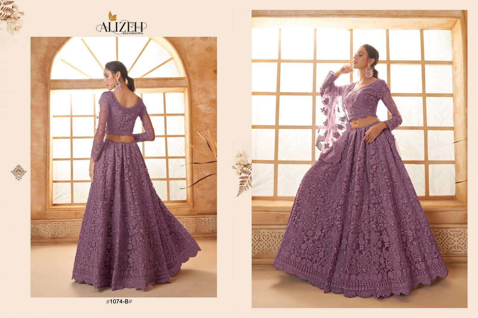 Alizeh Bridal Heritage Vol 3 High-quality Lehengha choli at wholesale rate