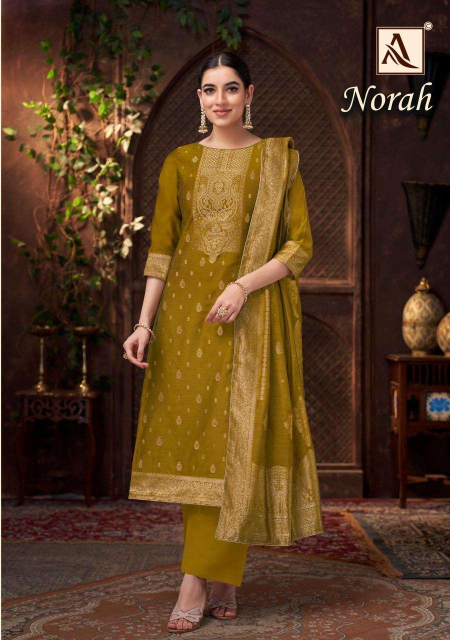 Alok suit norah Indian dress materials wholesale rate