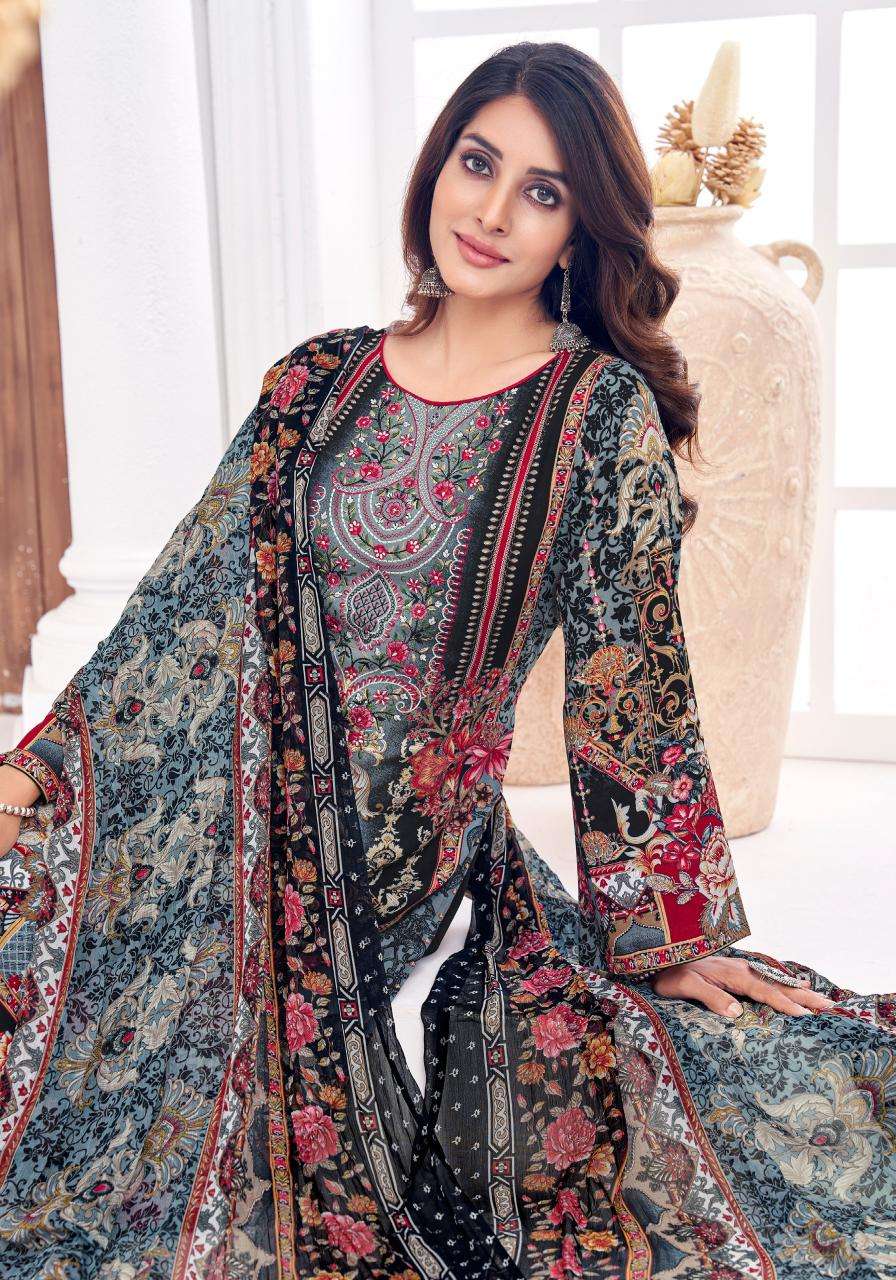 Alok suit rimsha 3 Dress materials in bulk