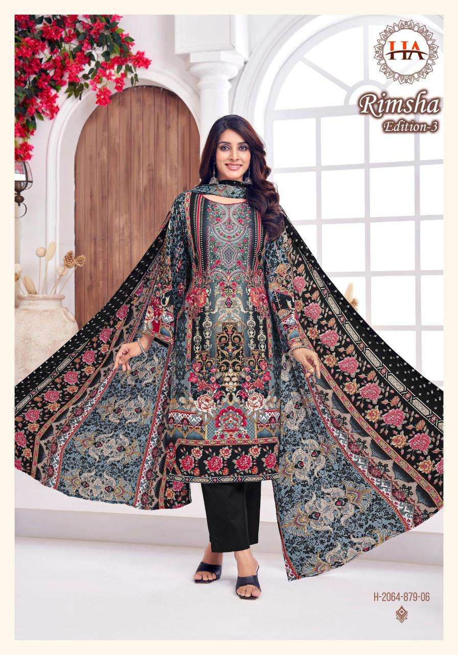 Alok suit rimsha 3 Dress materials in bulk