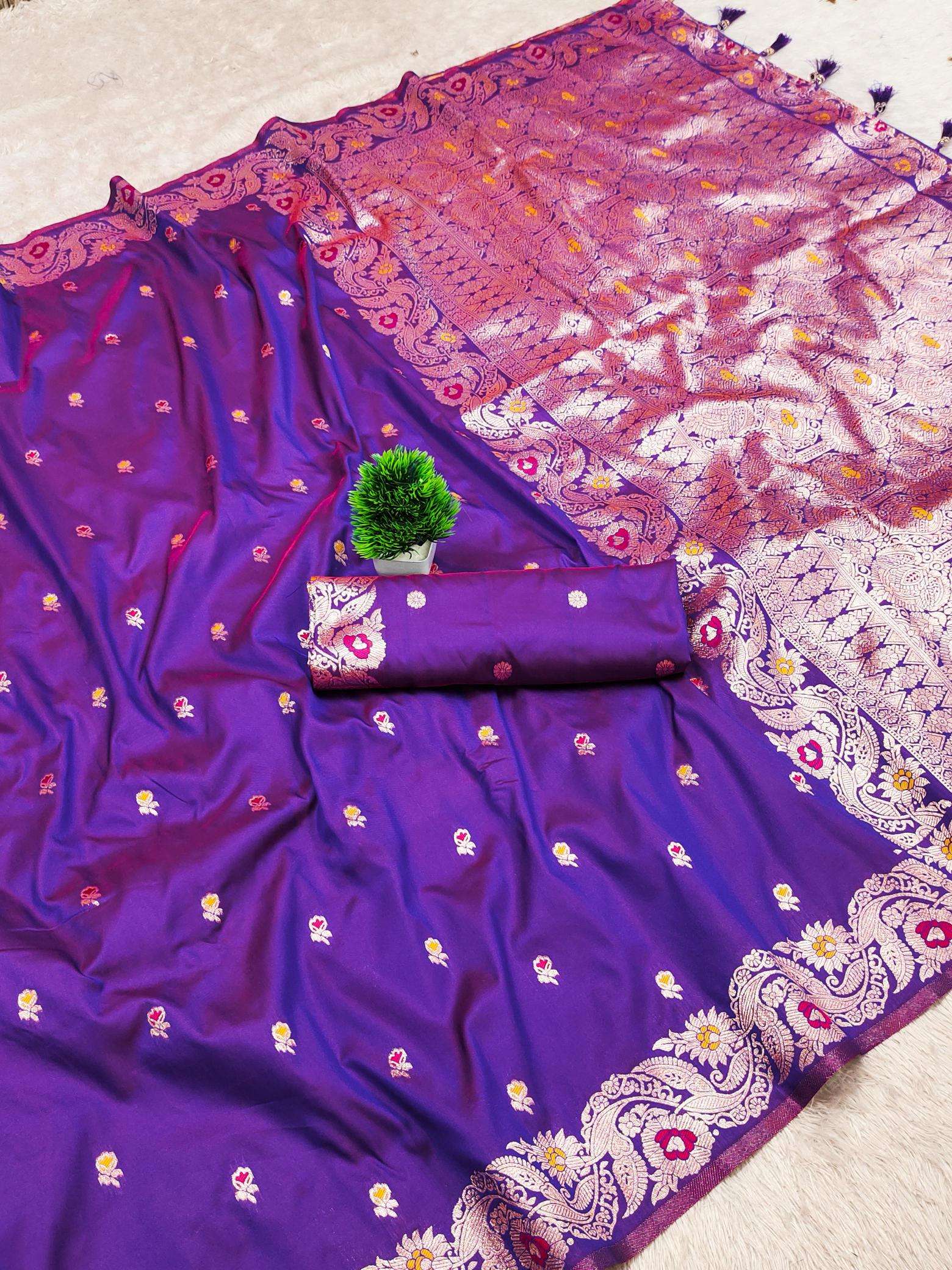 Anupama banarasi 18 soft silk Wholesale Saree Catalogue