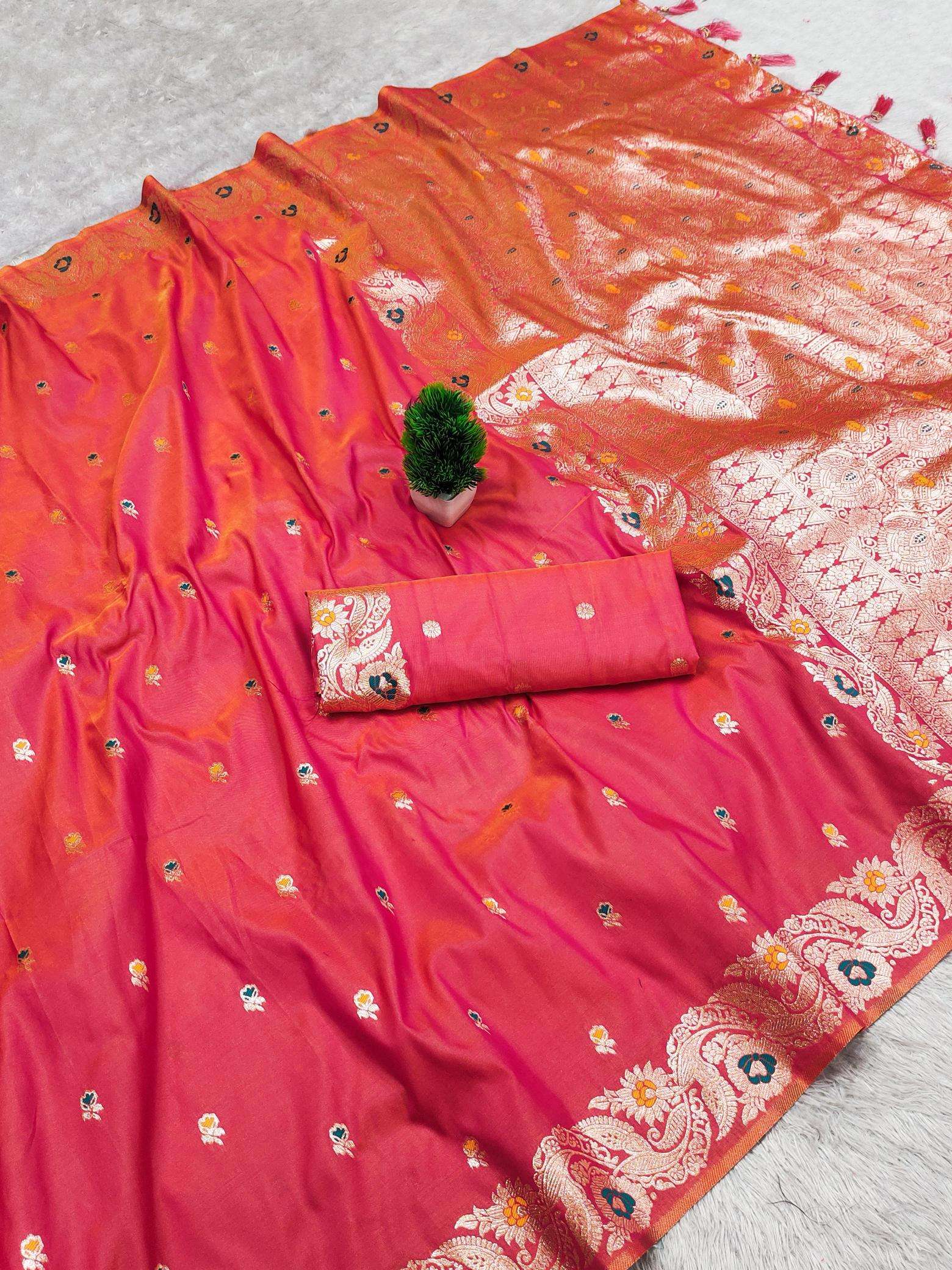 Anupama banarasi 18 soft silk Wholesale Saree Catalogue