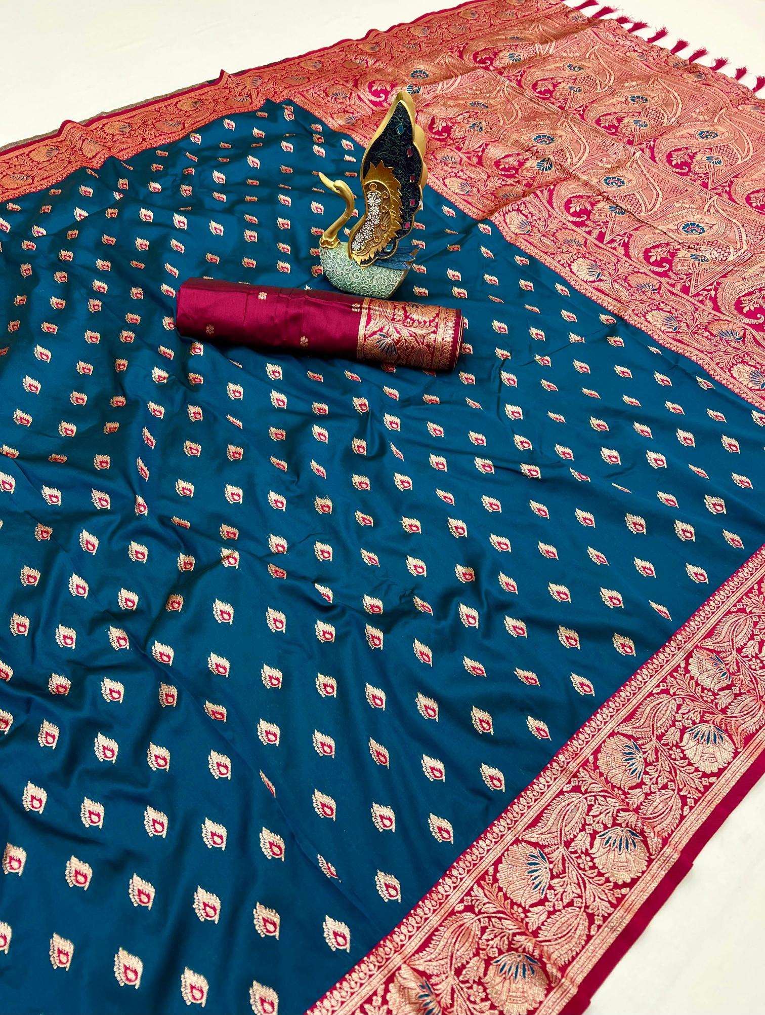 Anupama diya soft banarasi silk Saree manufacturers in India