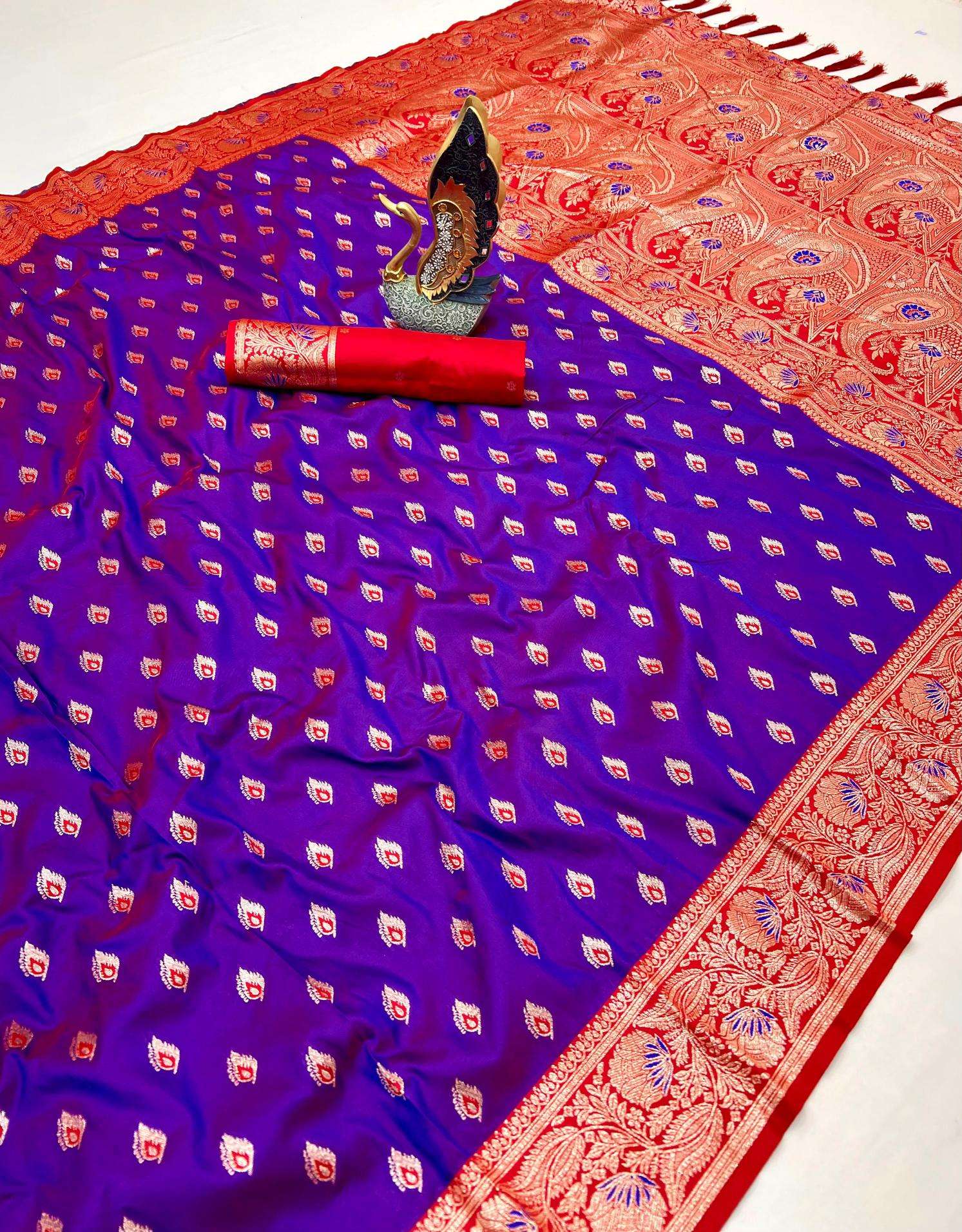Anupama diya soft banarasi silk Saree manufacturers in India