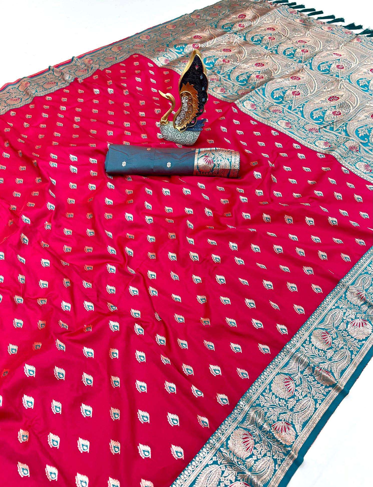 Anupama diya soft banarasi silk Saree manufacturers in India