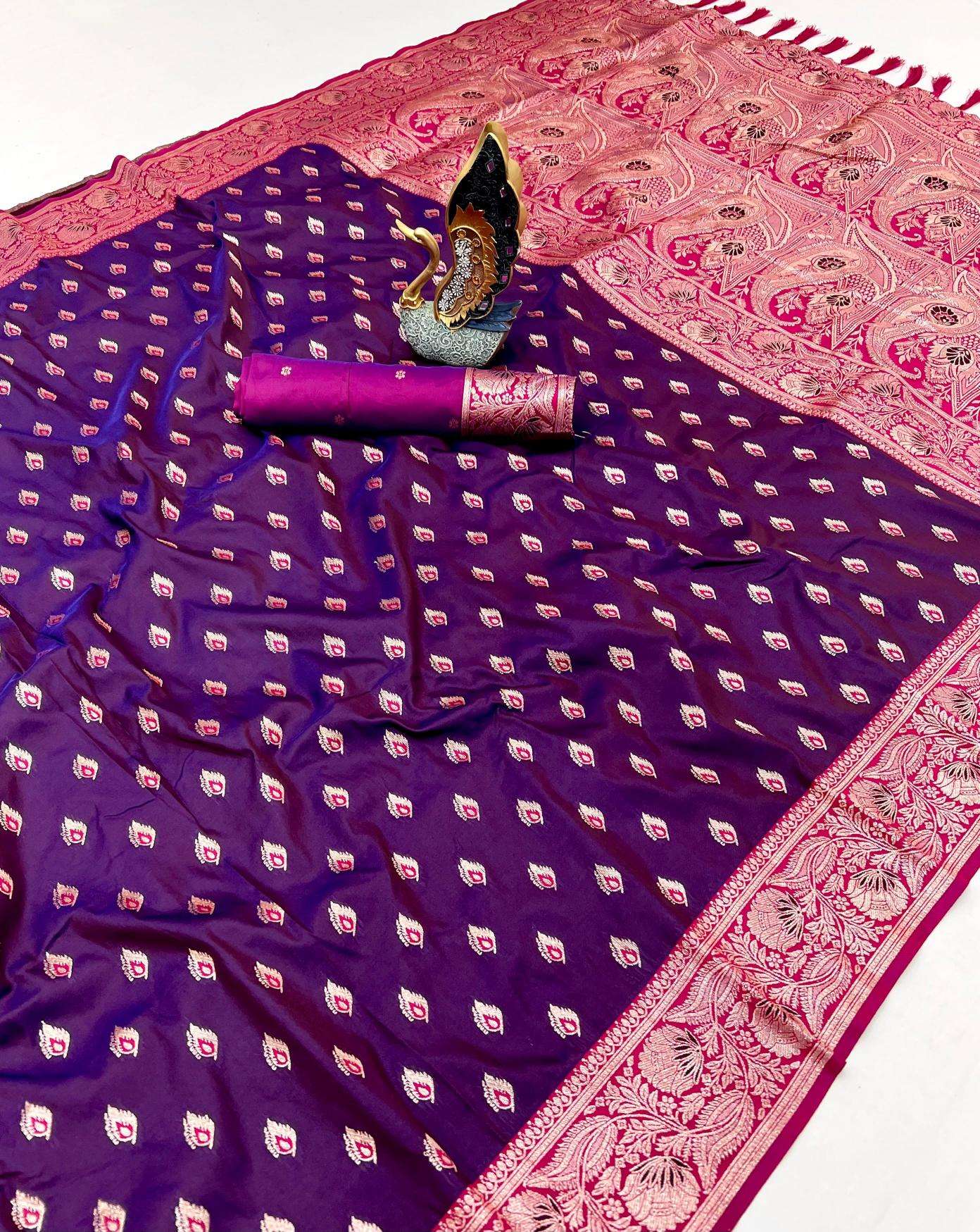 Anupama diya soft banarasi silk Saree manufacturers in India