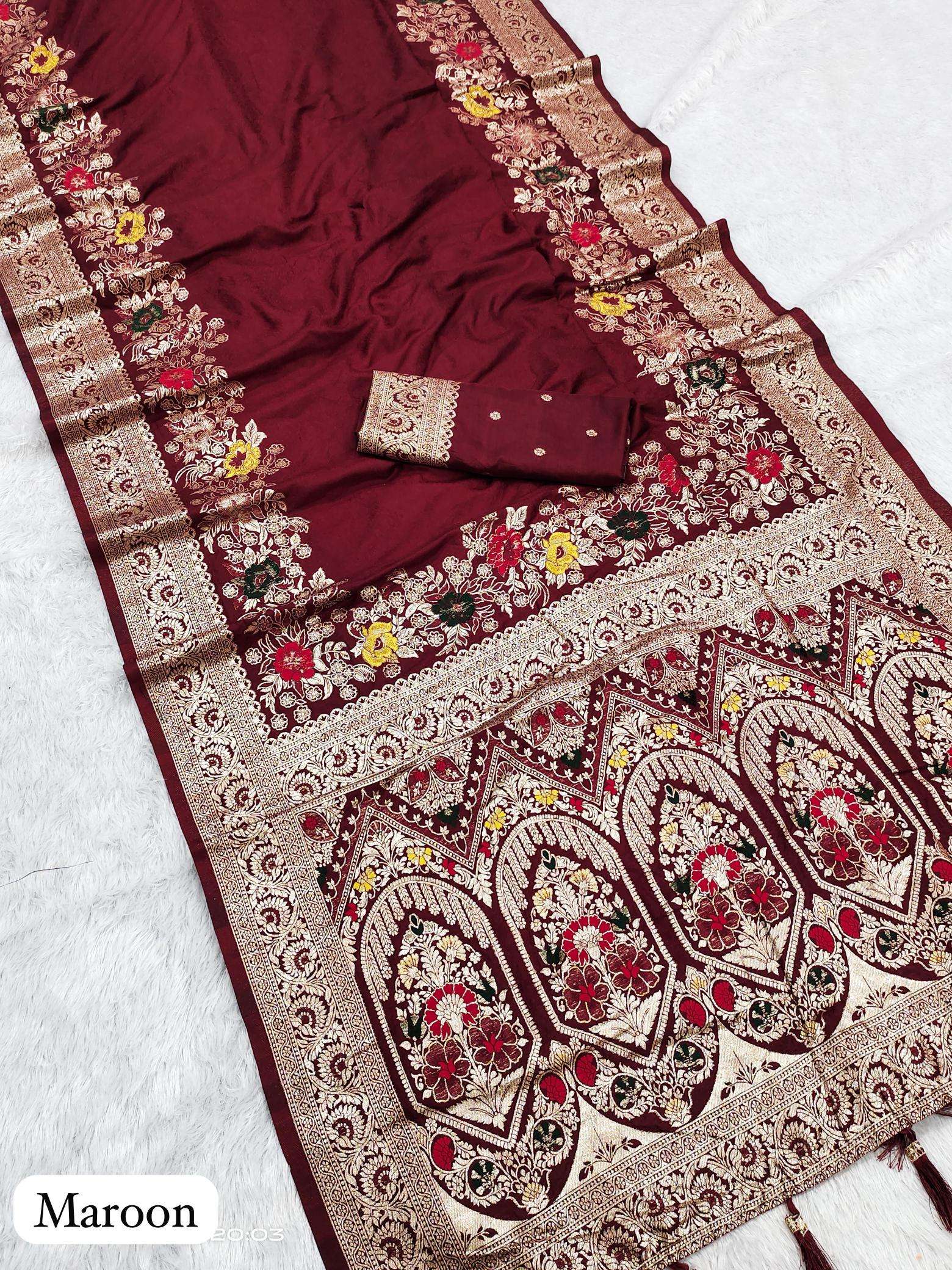 Anupama dolla gala soft silk Wholesale saree manufacturers in Kolkata