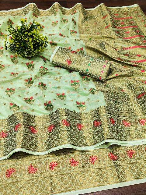 Anupama festive collection soft cotton Saree exporters in Ahmedabad